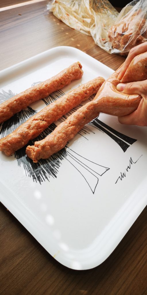 Cevapcici formen